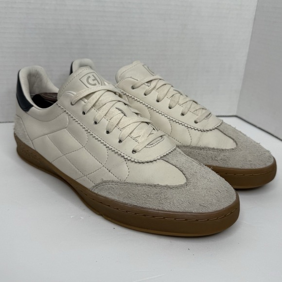 Cole Haan Men's Grandpro Breakaway Sneaker Ivory/Silver Lining/Gum Size 9 C38049 - Picture 1 of 11